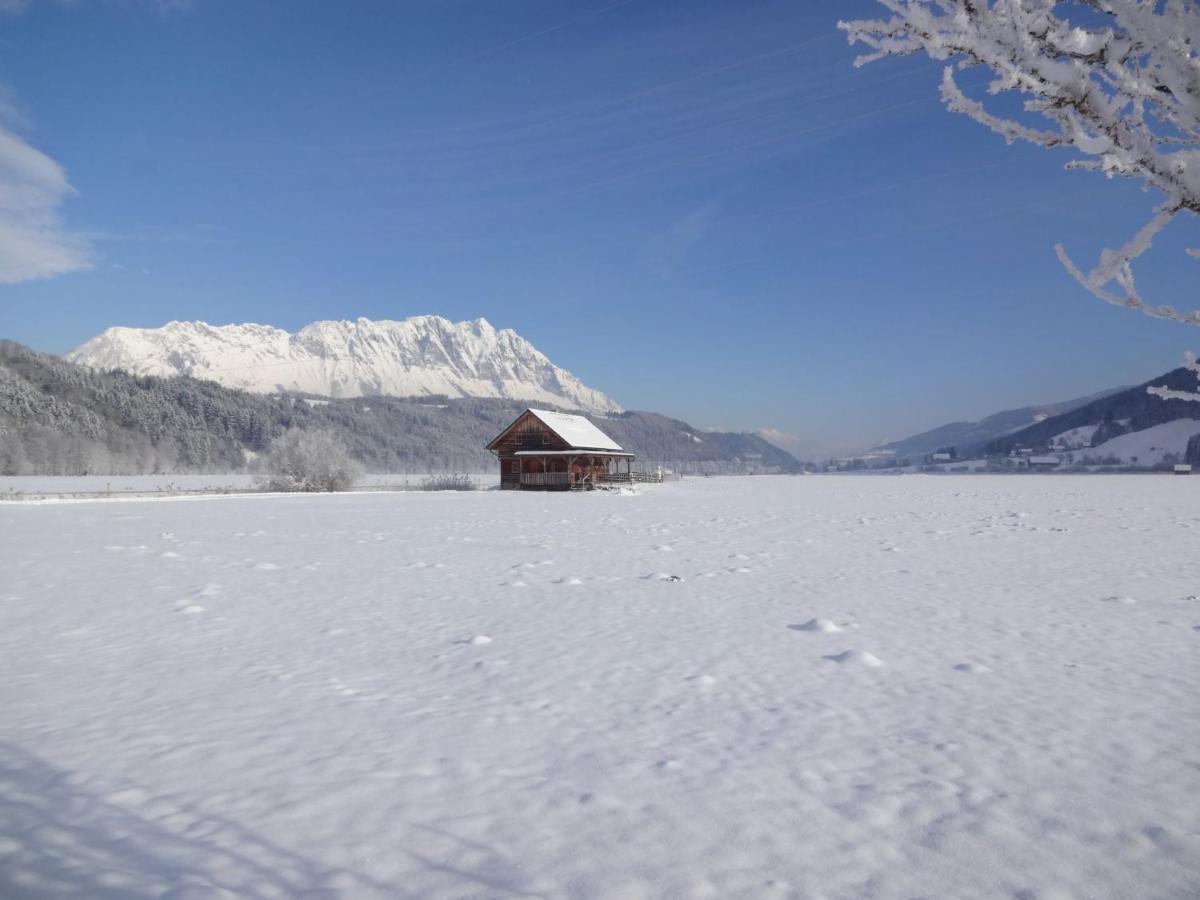 Chalet Steiners Blockhuette - Sts220 By Interhome Stein an der Enns Buitenkant foto