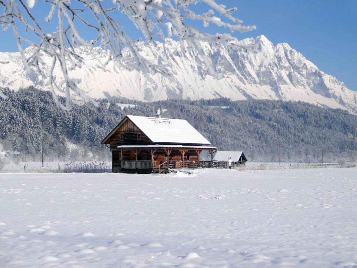 Chalet Steiners Blockhuette - Sts220 By Interhome Stein an der Enns Buitenkant foto